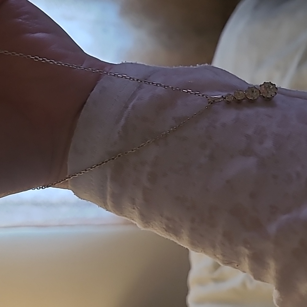 4 Stone Diamond Necklace